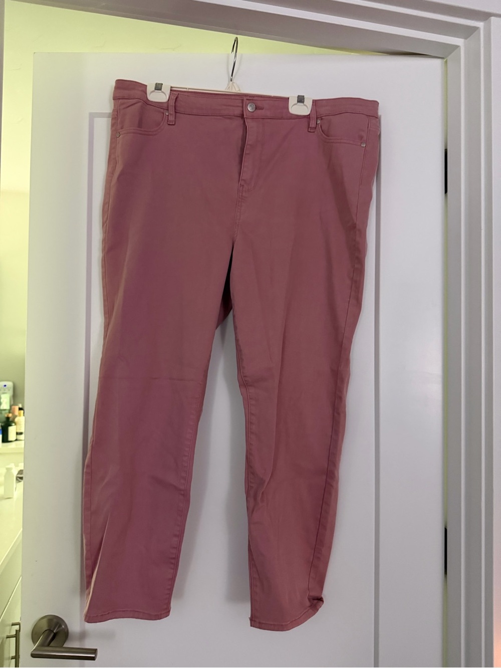 Buffalo David Bitton Dusty Rose Straight-Leg Jeans